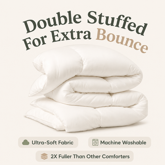 MarshMellow Comforter – Double-Stuffed Cloud Comfort