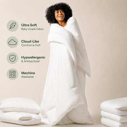 MarshMellow Comforter – Double-Stuffed Cloud Comfort