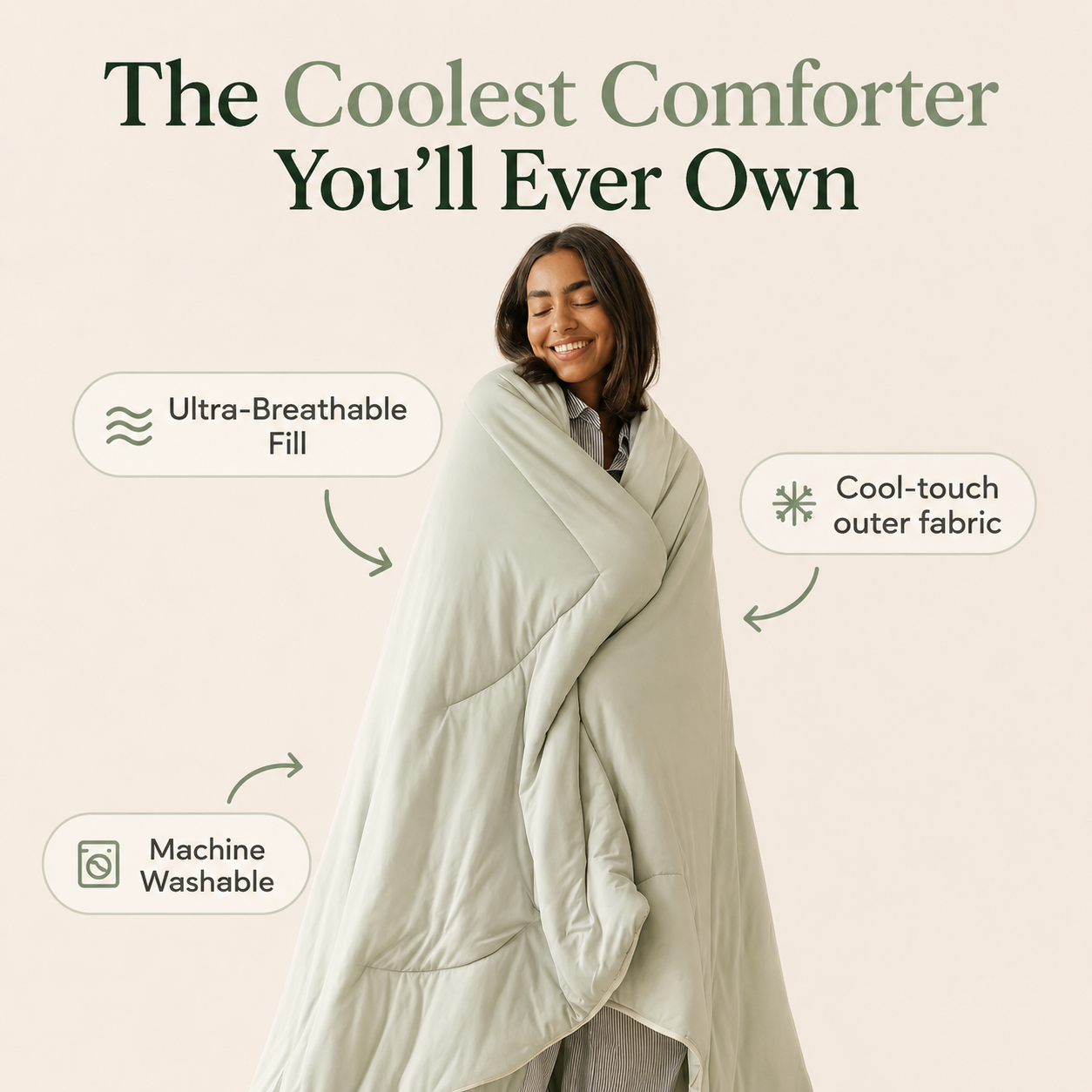 CloudCool™ Cooling Comforter